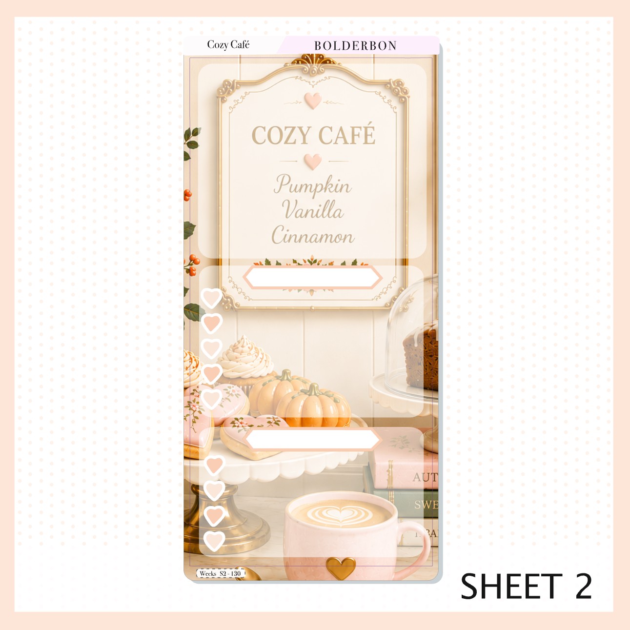 Cozy Cafe • Hobonichi Weeks
