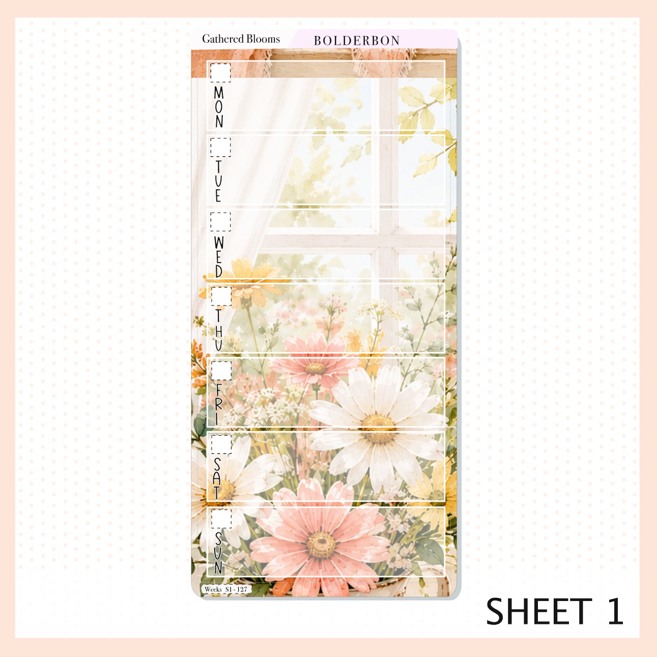 Gathered Blooms • Hobonichi Weeks