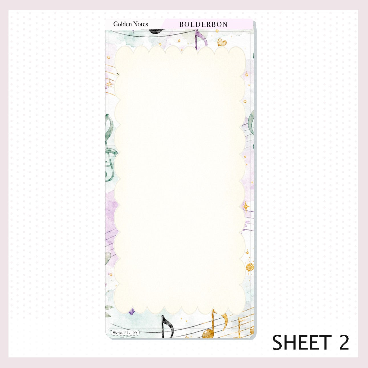 Golden Notes • Hobonichi Weeks