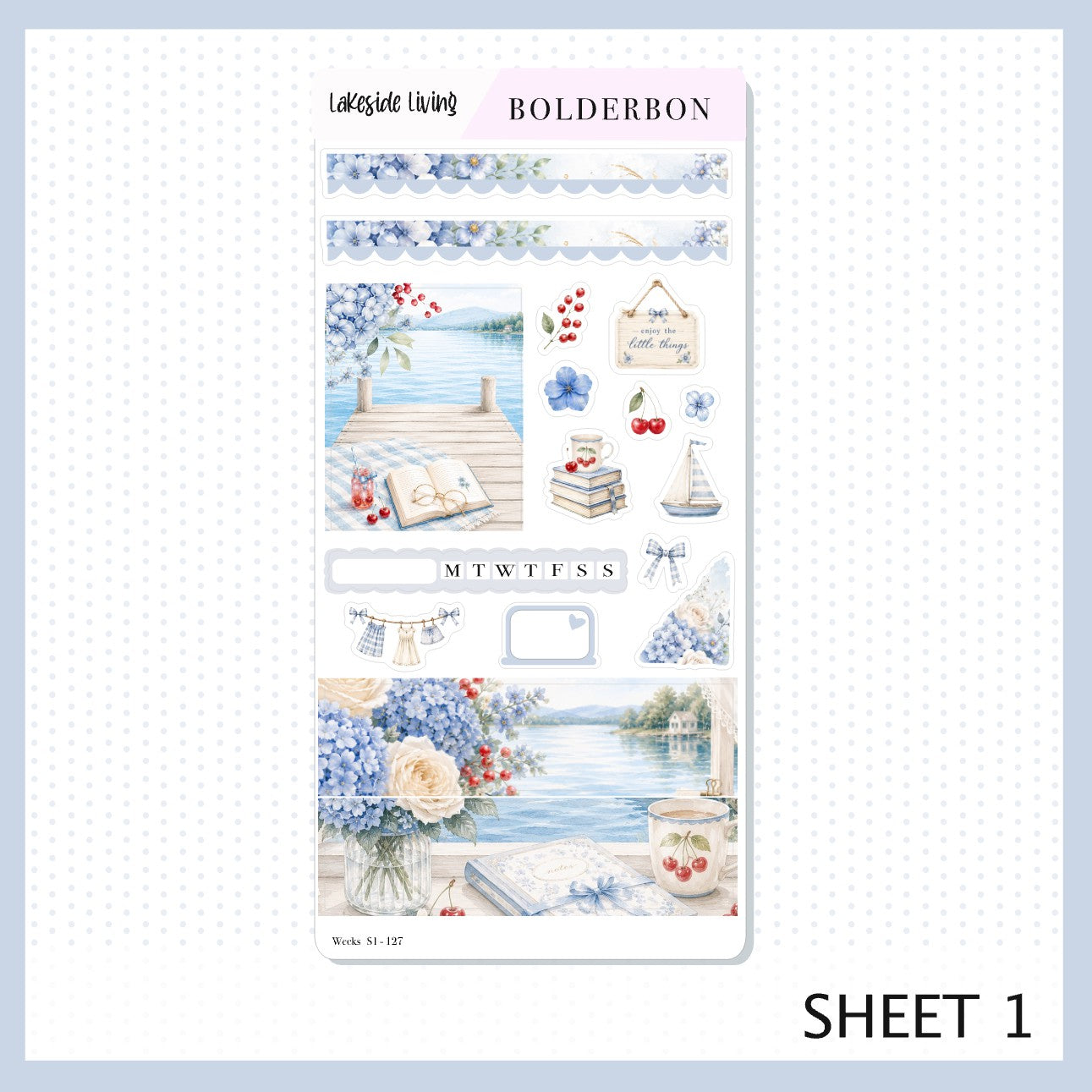 Lakeside Living • Hobonichi Weeks