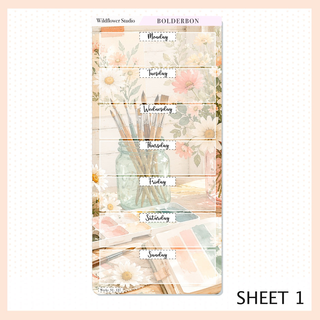 Wildflower Studio • Hobonichi Weeks