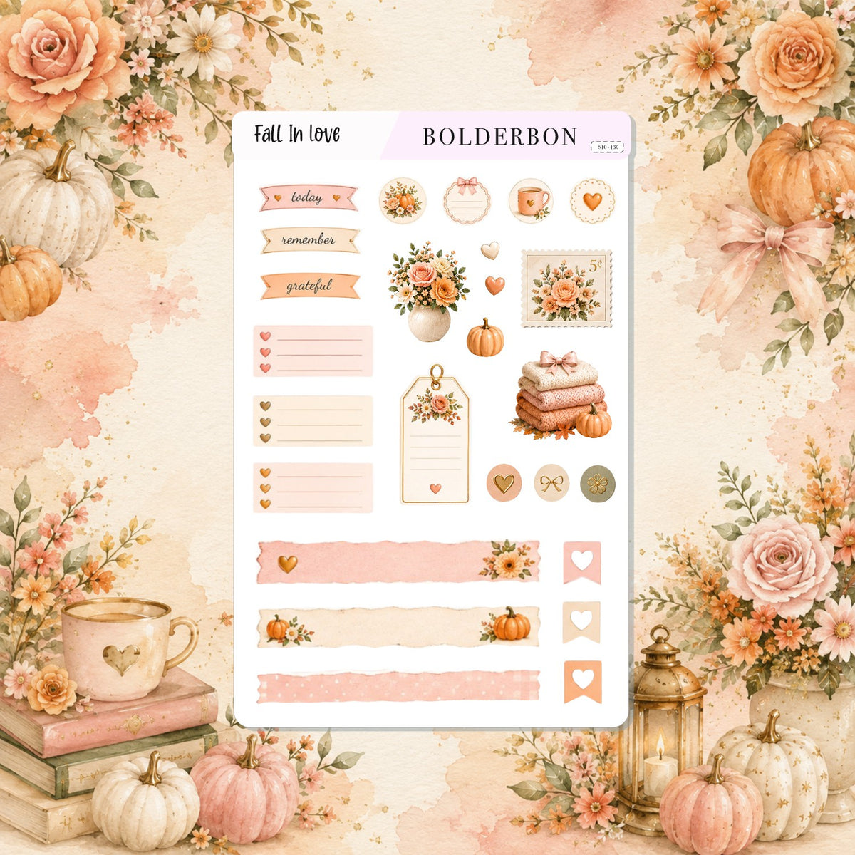 Label Stickers • Fall In Love