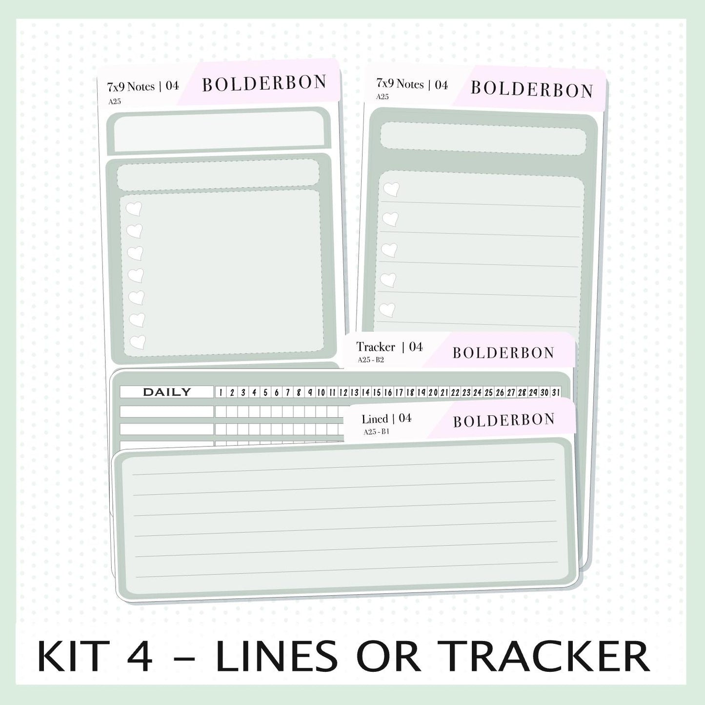 7x9 Notes Kit EC Bouquet || For 2025/2026 Erin Condren Planners • Dashboard • Vertical • Daily Duo • Hourly • Compact Vertical • Horizontal