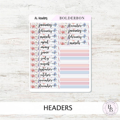 2026 A6 HOBONICHI Index - Meadow || Monthly Headers, Calendar Stickers, Year At A Glance, Hobonichi Techo Original, Hon, Avec, Day Free