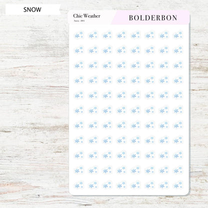 Chic Weather Icons || Planner Stickers, Elegant, Forecast Stickers