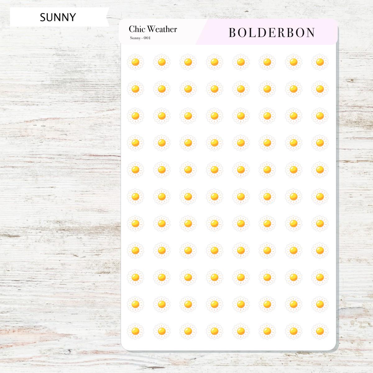 Chic Weather Icons || Planner Stickers, Elegant, Forecast Stickers