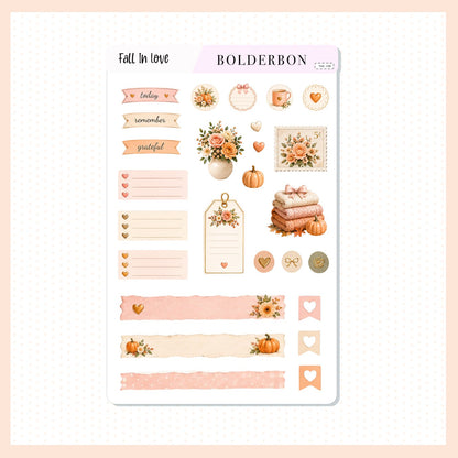 Label Stickers • Fall In Love