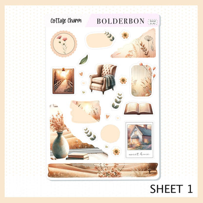 Journal Sticker Kit || COTTAGE CHARM