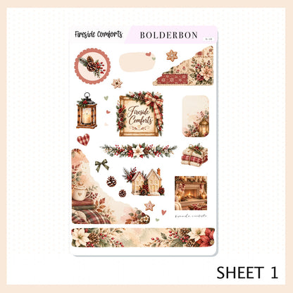 Fireside Comforts • Journal Sticker Kit