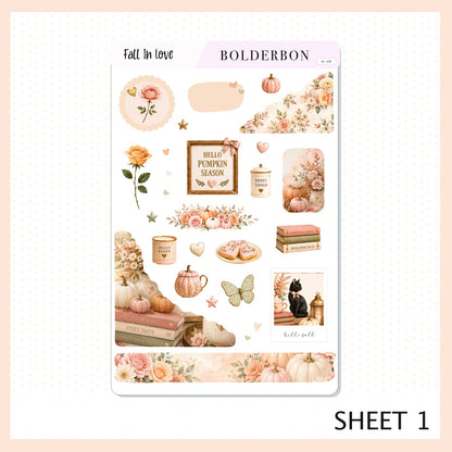 Fall In Love • Journal Sticker Kit
