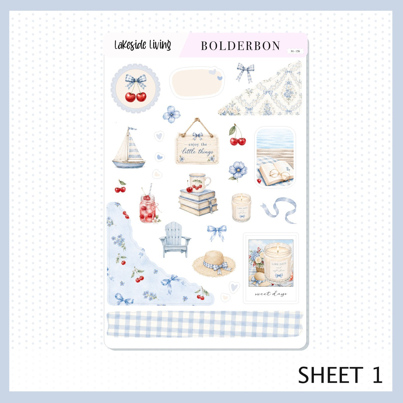 Lakeside Living • Journal Sticker Kit