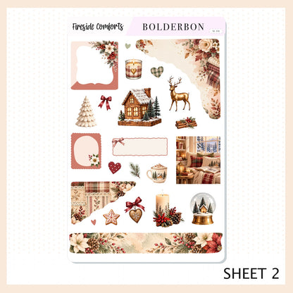 Fireside Comforts • Journal Sticker Kit