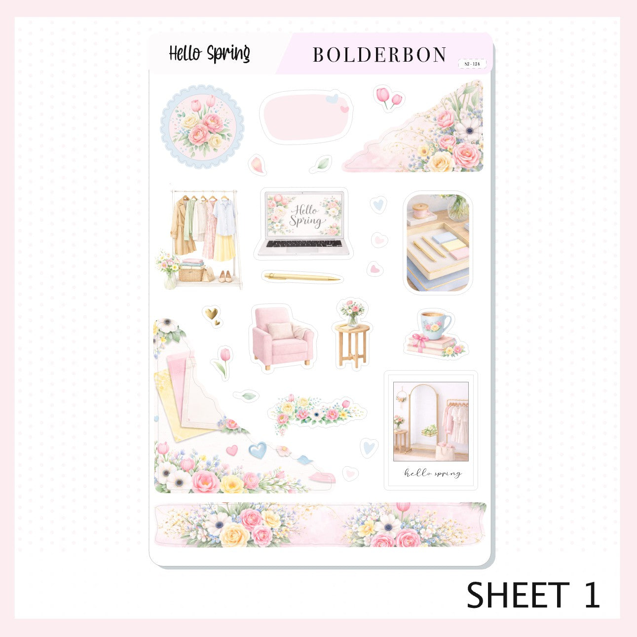 Hello Spring • Journal Sticker Kit