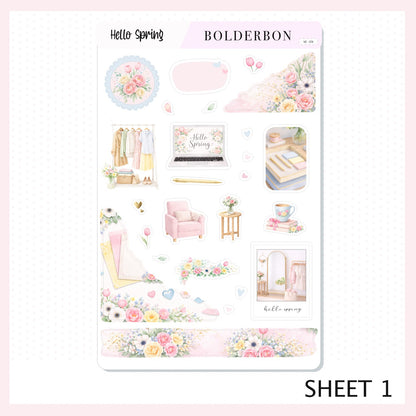 Hello Spring • Journal Sticker Kit
