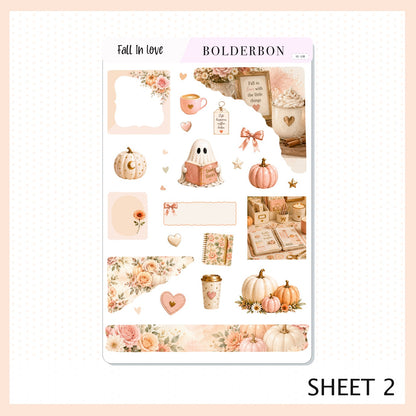 Fall In Love • Journal Sticker Kit