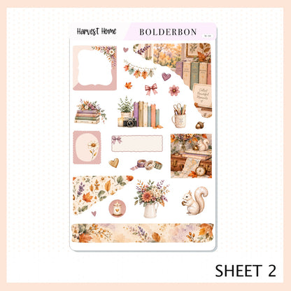 Harvest Home • Journal Sticker Kit