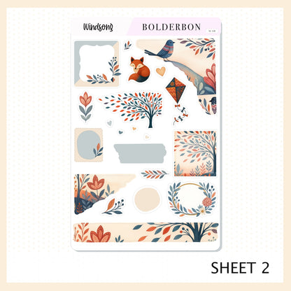WINDSONG || Journal Sticker Kit