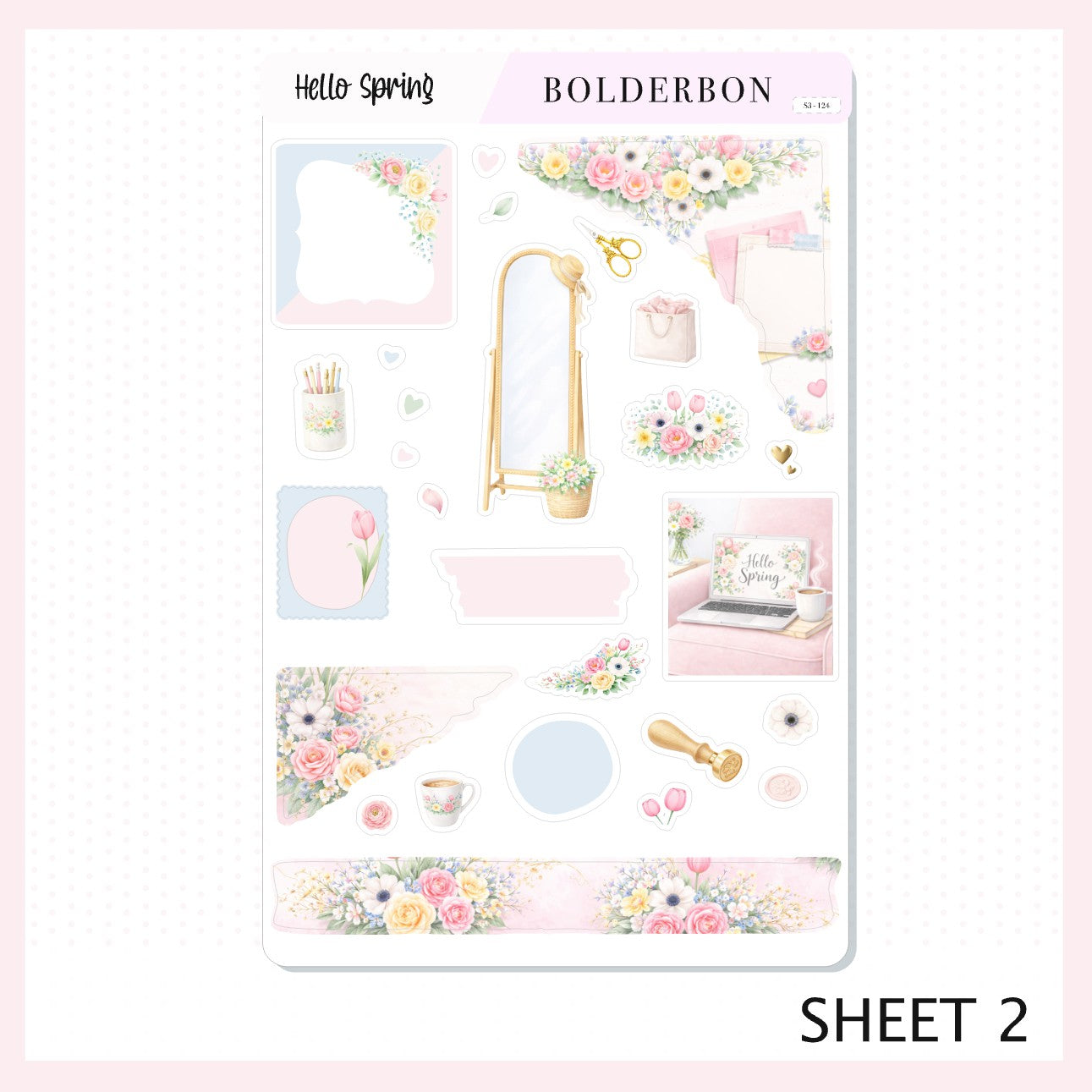 Hello Spring • Journal Sticker Kit