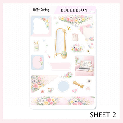 Hello Spring • Journal Sticker Kit