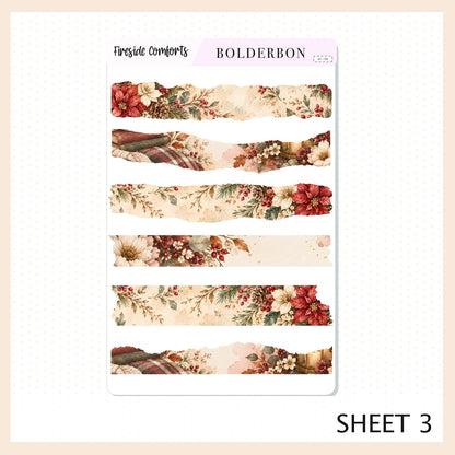 Fireside Comforts • Journal Sticker Kit