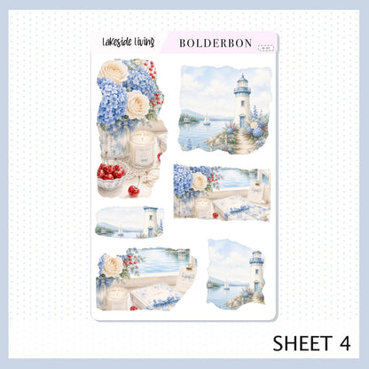 Lakeside Living • Journal Sticker Kit