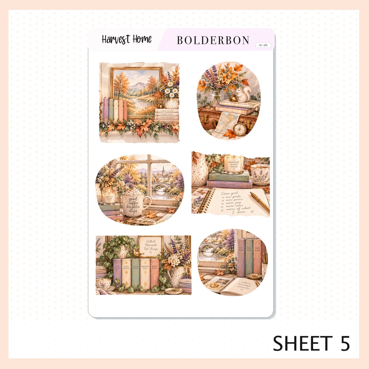 Harvest Home • Journal Sticker Kit