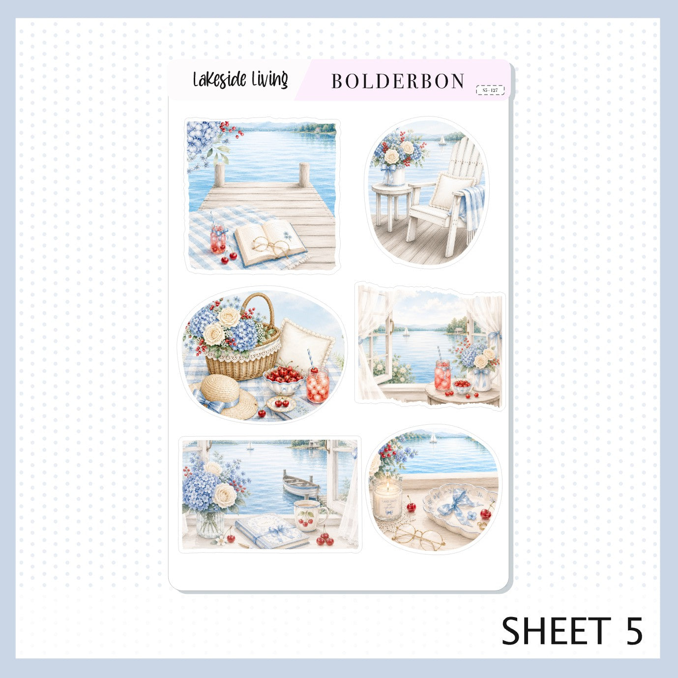 Lakeside Living • Journal Sticker Kit
