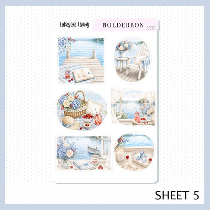 Lakeside Living • Journal Sticker Kit