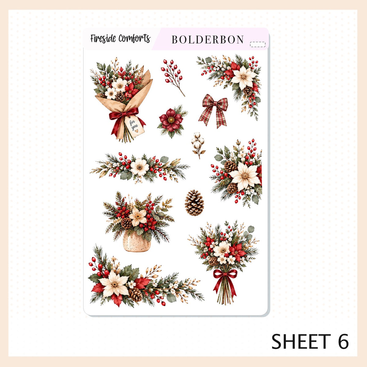 Fireside Comforts • Journal Sticker Kit