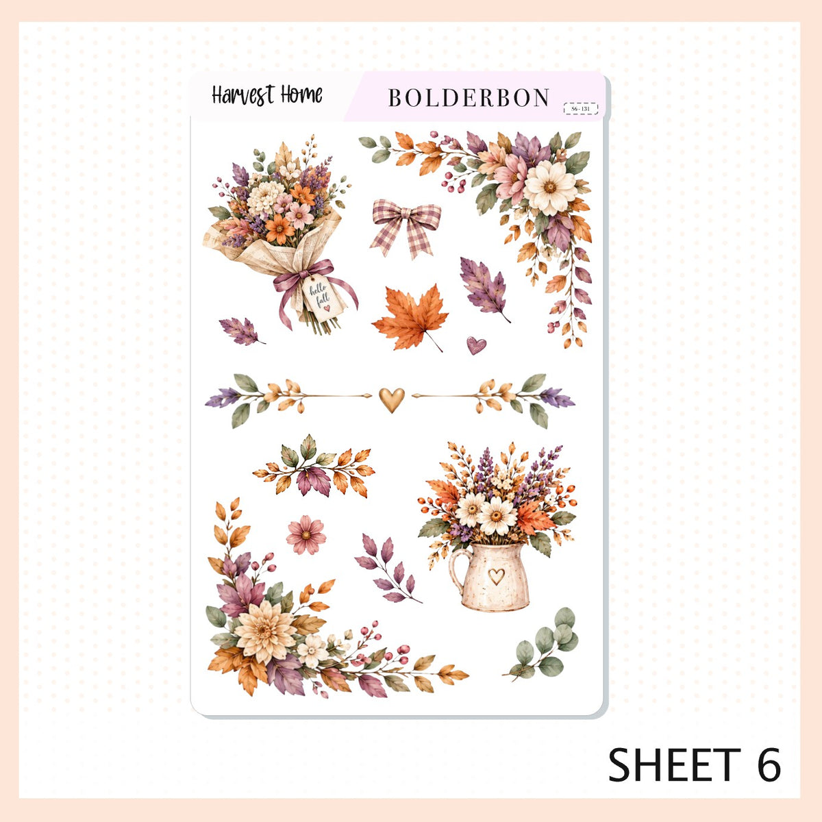Harvest Home • Journal Sticker Kit