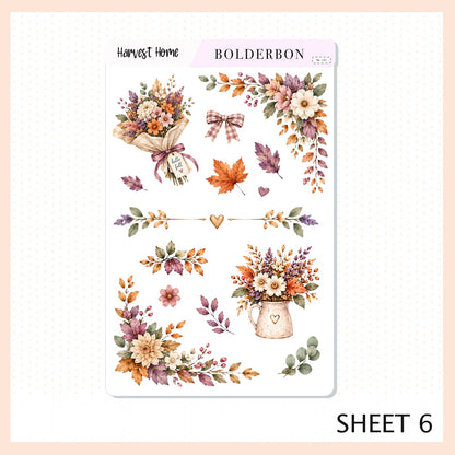 Harvest Home • Journal Sticker Kit