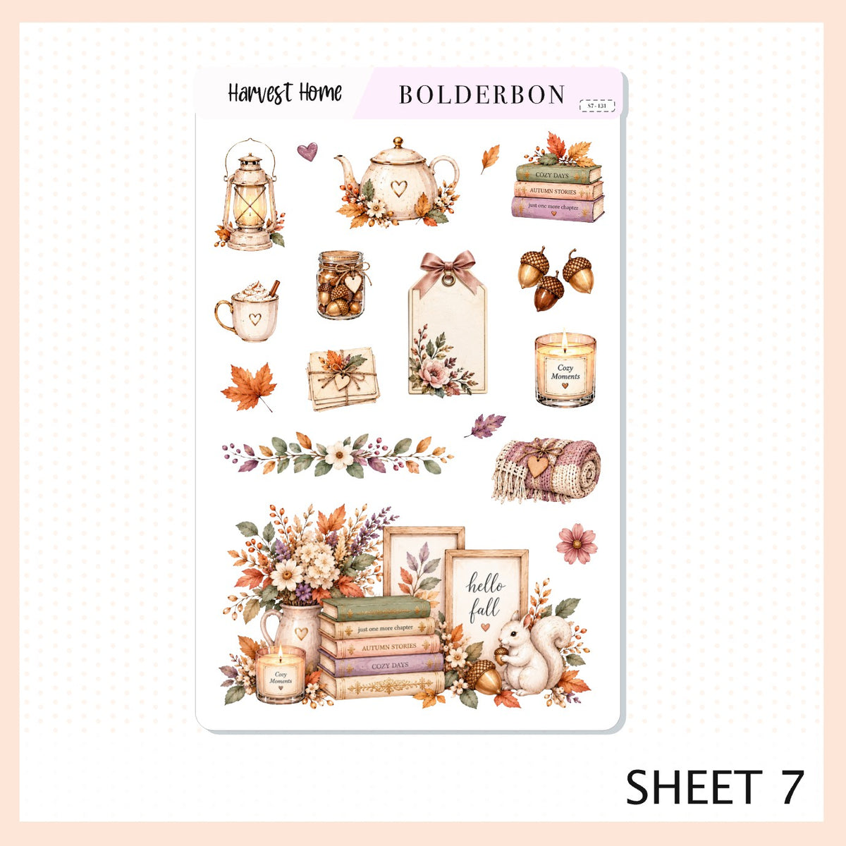 Harvest Home • Journal Sticker Kit