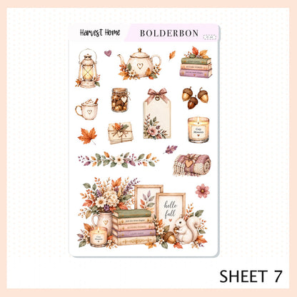 Harvest Home • Journal Sticker Kit