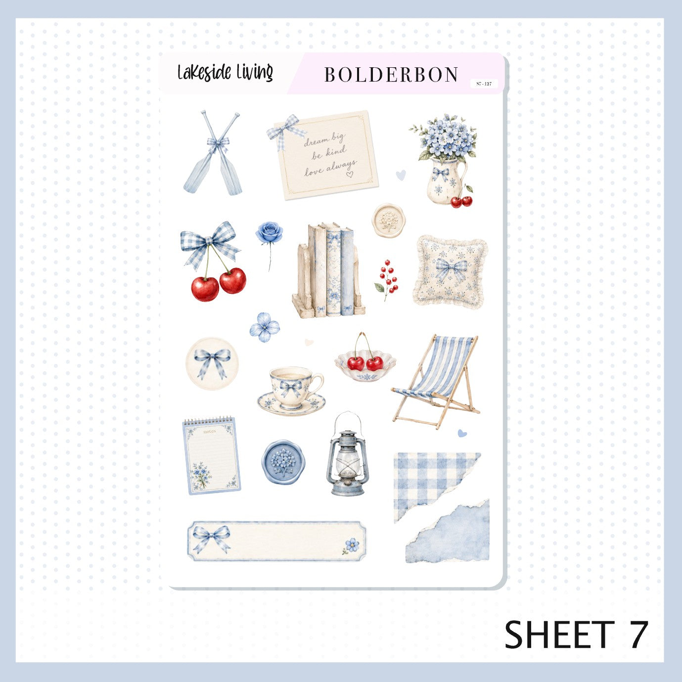 Lakeside Living • Journal Sticker Kit