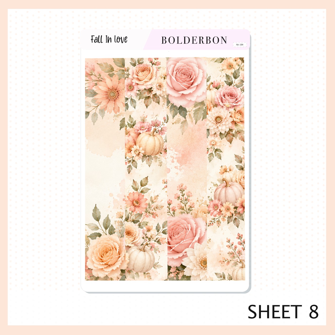 Fall In Love • Journal Sticker Kit