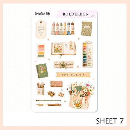Creative Life • Journal Sticker Kit