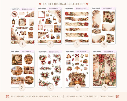 Fireside Comforts • Journal Sticker Kit