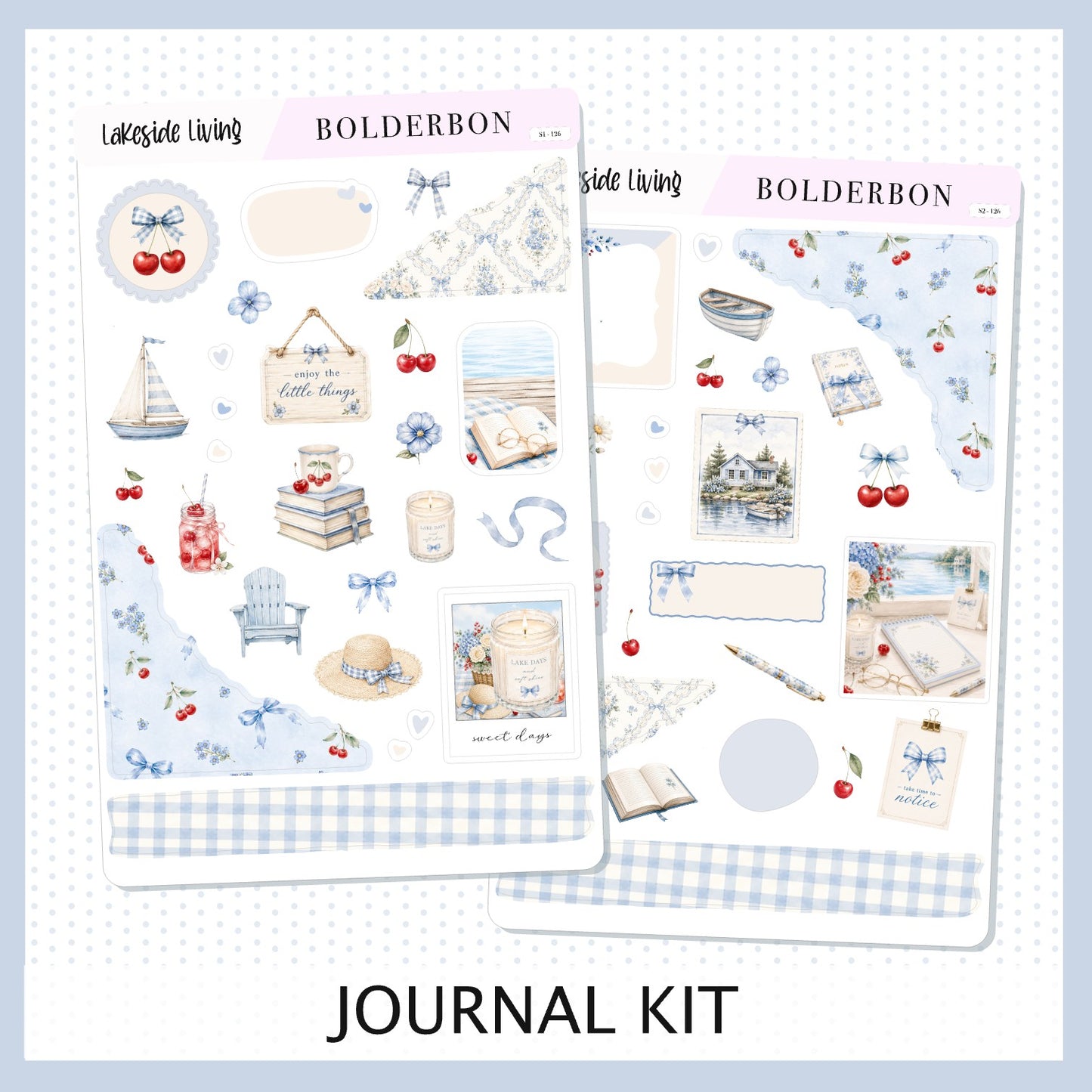 Lakeside Living • Journal Sticker Kit