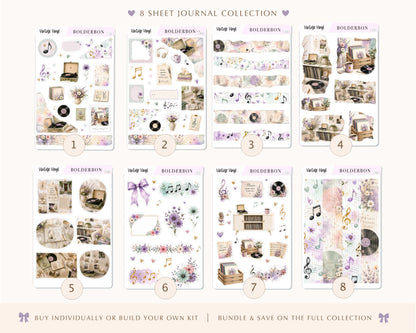 Vintage Vinyl • Journal Sticker Kit