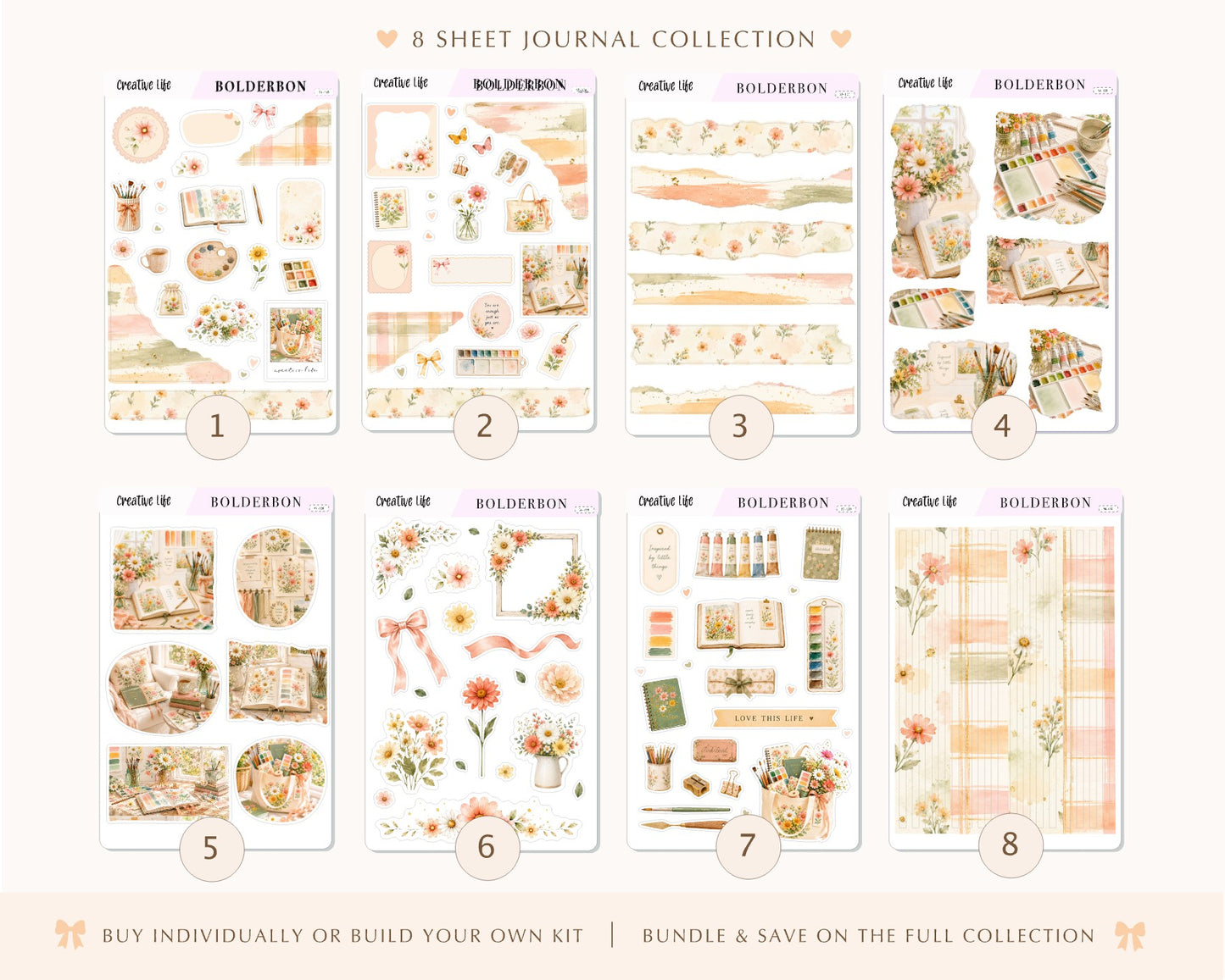 Creative Life • Journal Sticker Kit