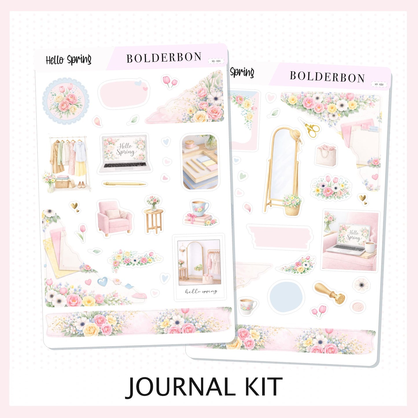 Hello Spring • Journal Sticker Kit