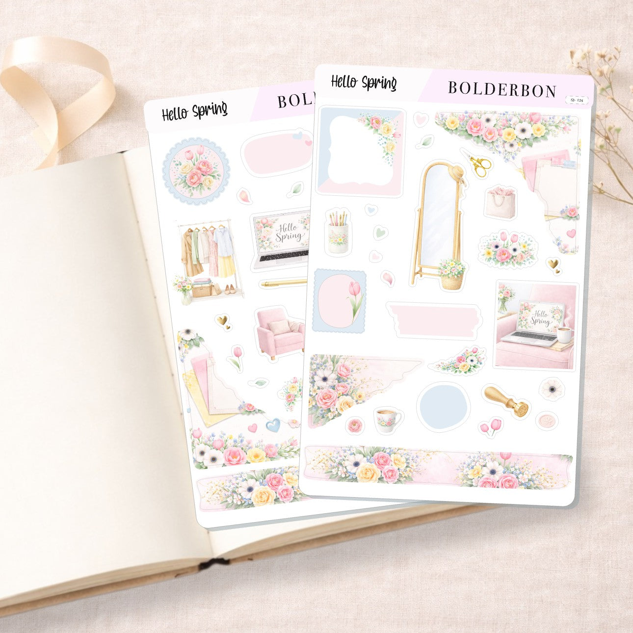 Hello Spring • Journal Sticker Kit