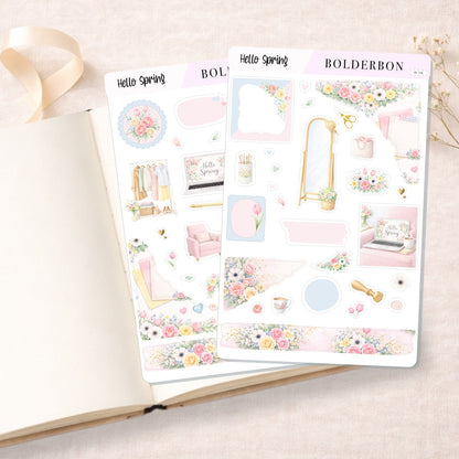 Hello Spring • Journal Sticker Kit