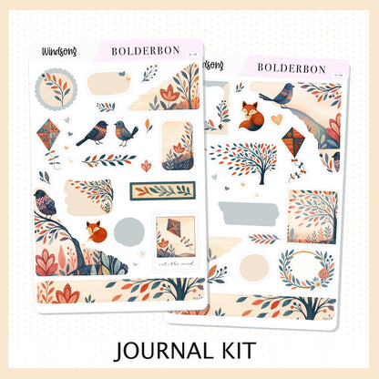 WINDSONG || Journal Sticker Kit
