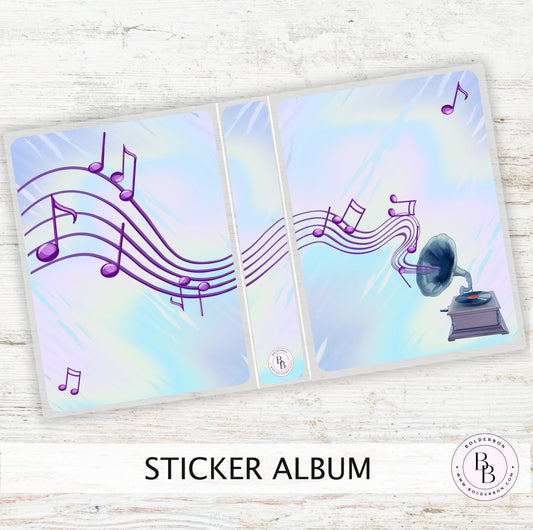 MUSIC MELODY || Sticker Album