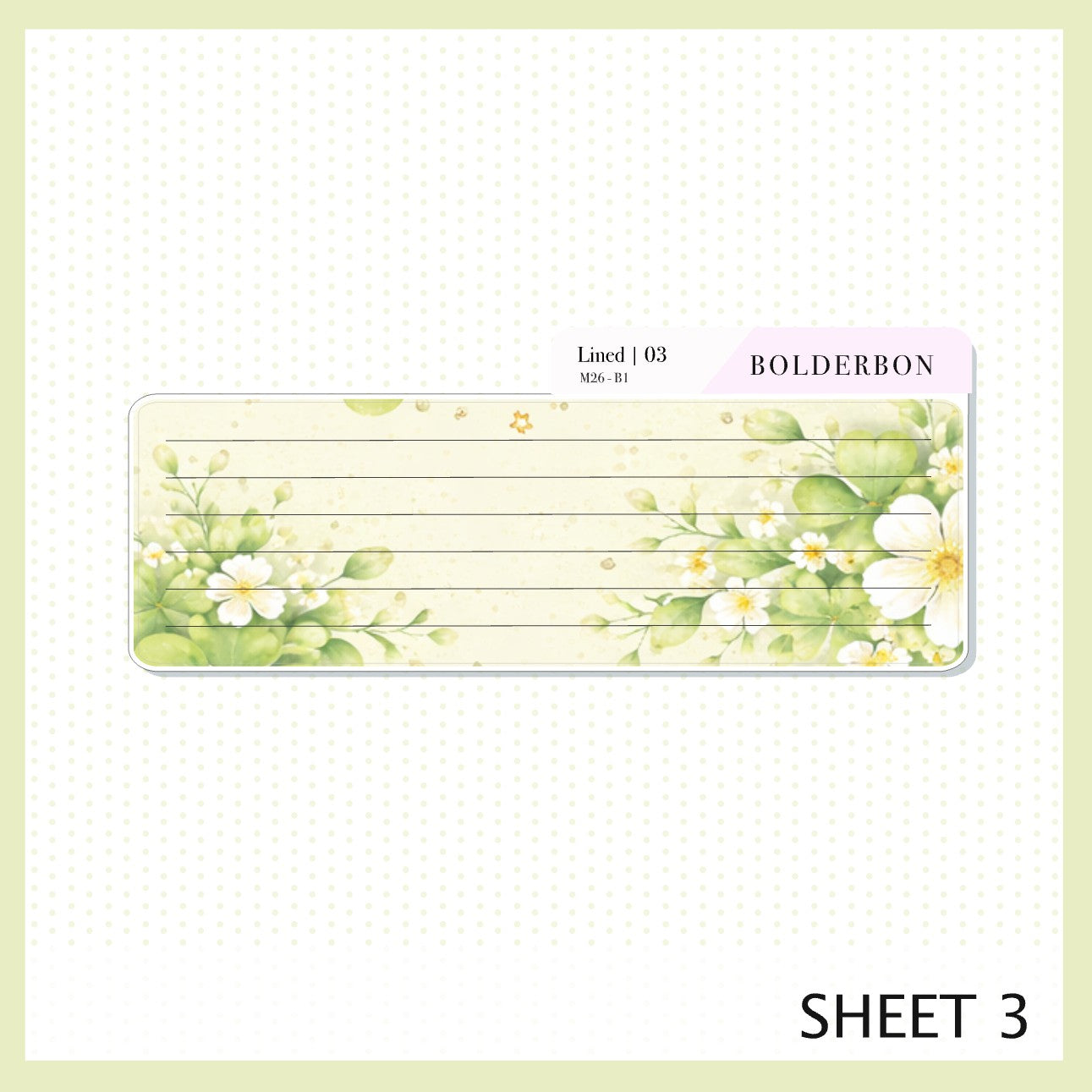 MARCH 7x9 Notes Kit || Planner Sticker Kit for Erin Condren Planners, Lucky Chapter