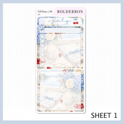 July 7x9 Notes Kit
