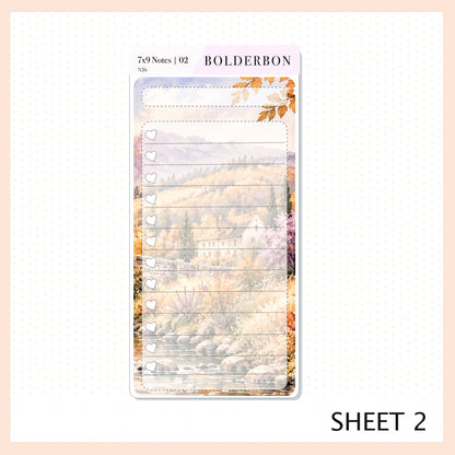 November 7x9 Notes Kit