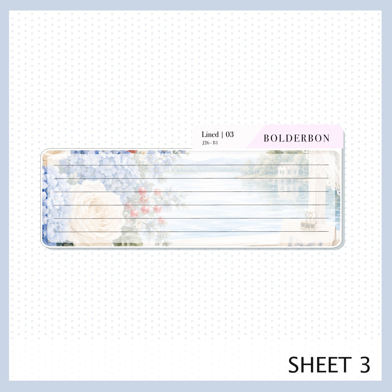 July 7x9 Notes Kit