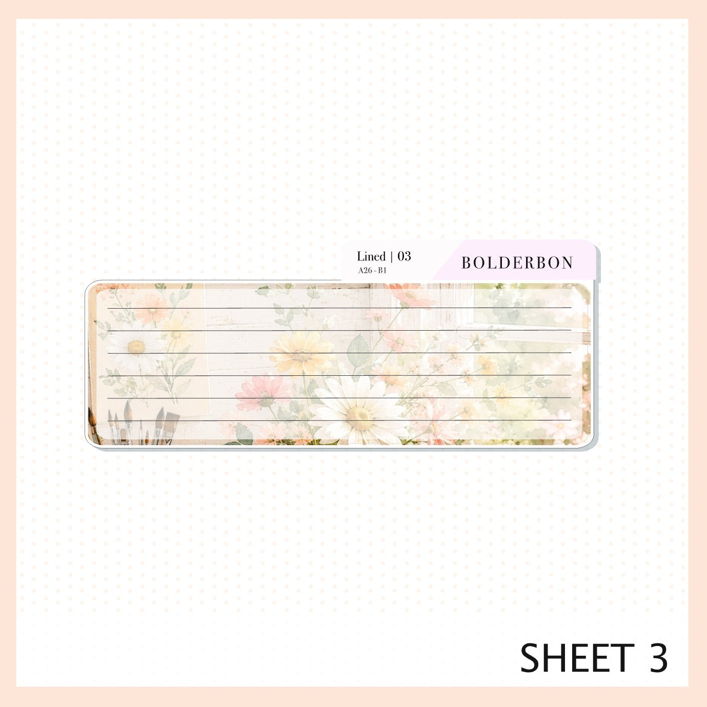 August 7x9 Notes Kit
